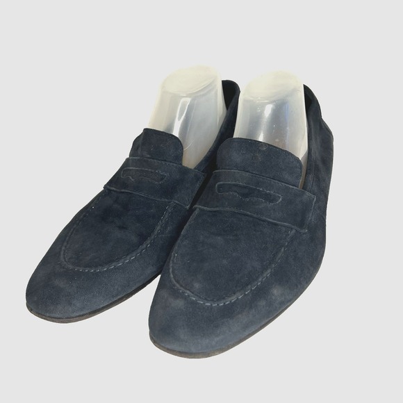 Mauro Volponi‎ Men's Suede Leather Italian Loafer Size 44 - Picture 1 of 14